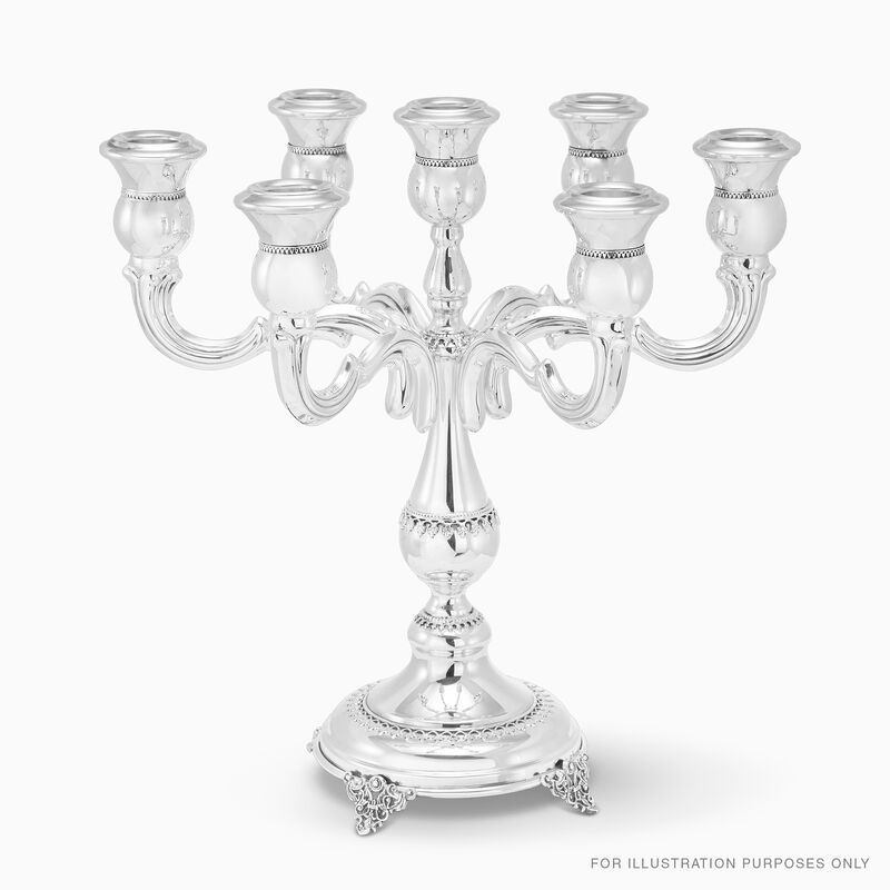Filigree 8 Branch Candelabra Short 