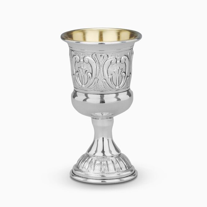 Malta Liquor Cup With Stem Sterling Silver