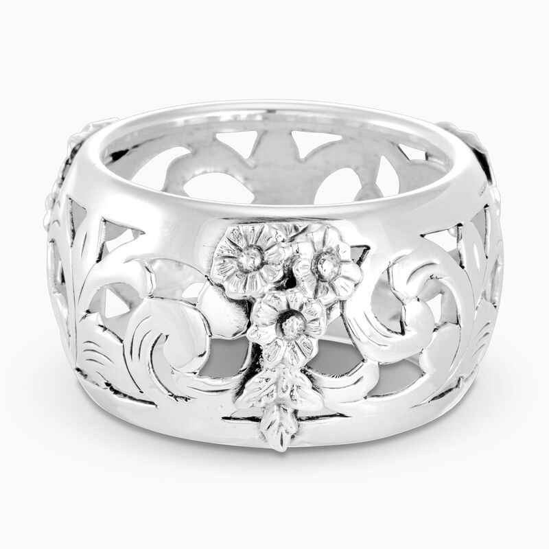 Chen Napkin Ring Sterling Silver 