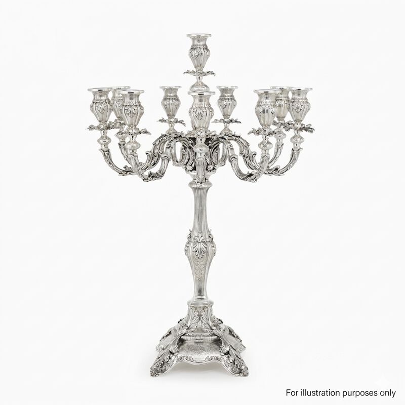 GONA CANDELABRA 12 ARMS BRASS 