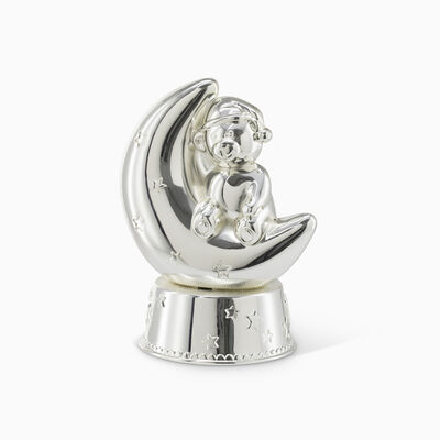MUSICAL SAVING BOX PLATED 
