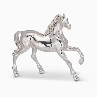 Tall Horse Silver Plated 