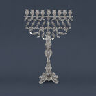 Ben David Jumbo Menorah Medium Sterling Silver 