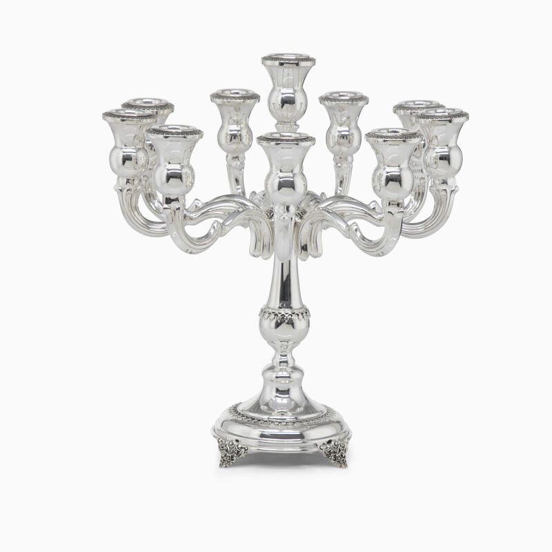 Filigree Short Candelabra 10 Branch 
