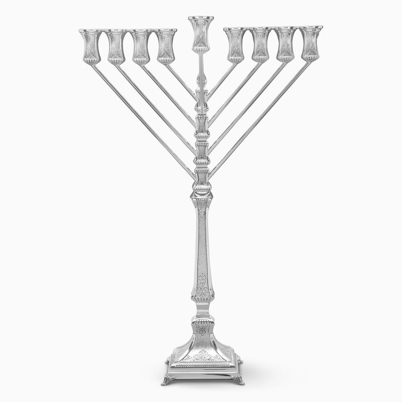 Laguna Chabad Decorated Menorah Small