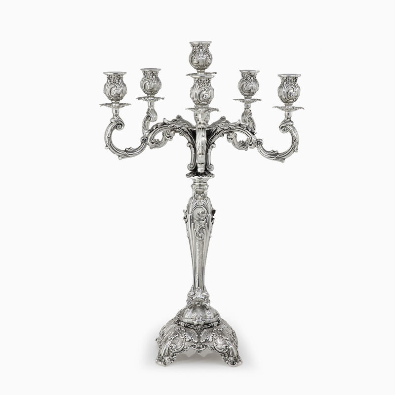KIANTI CANDELABRA 6 ARMS BRAS 