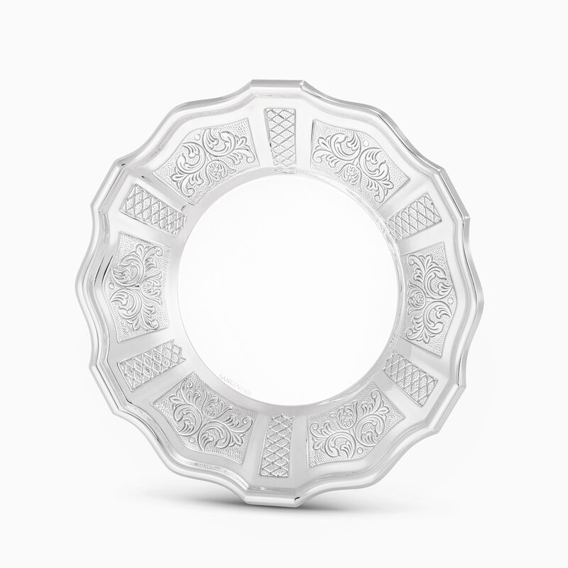 Rimini Kiddush Plate Sterling Silver