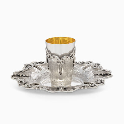 Bruni Matt Kiddush Set 