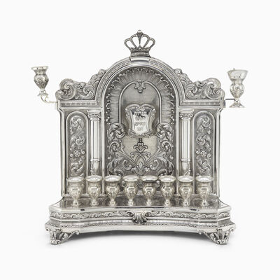 Ornament Wall Menorah 