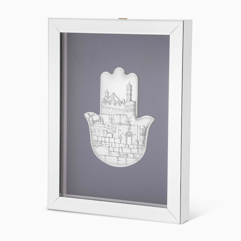 JERUS HAMSA SILVER F' NICKLE 