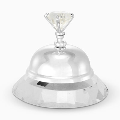 Cup Diamond Bell Silver Plated 