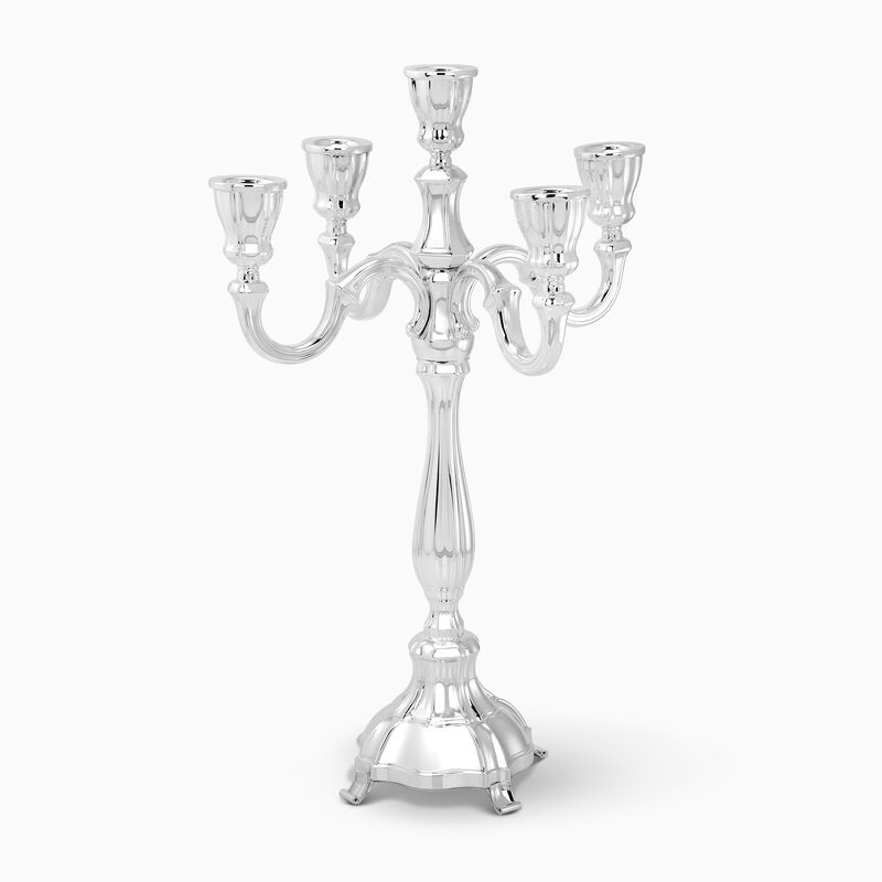PLAIN BELL 5 ARMS CANDELABRA