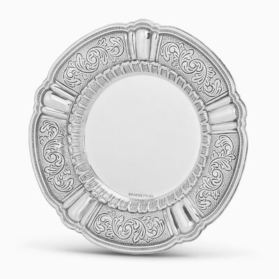 Arco Plate Decorated Small Sterling Silver 