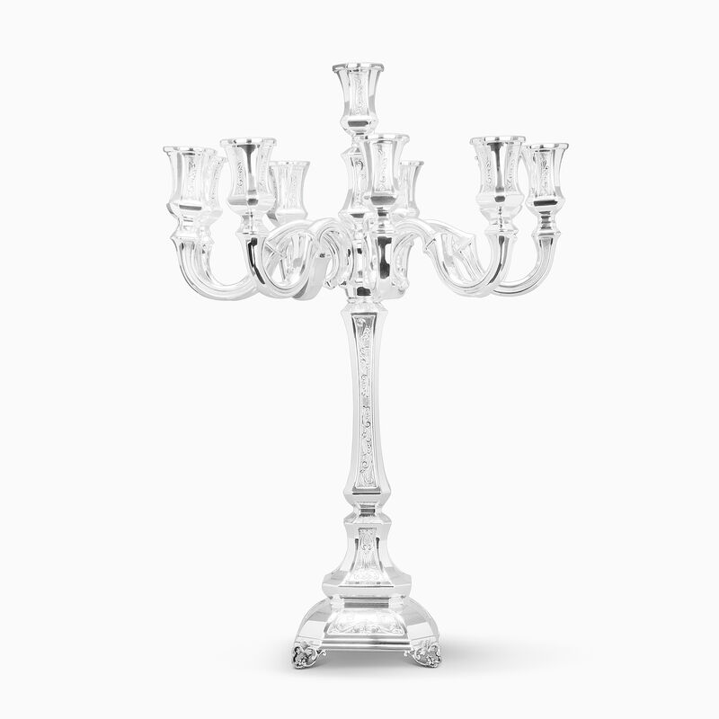 OCTAGONAL LARGE CANDELABRA 10 