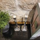 Comino Candlesticks Decorated Silver Small 