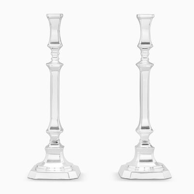 Bugatti Candlesticks Sterling Silver 