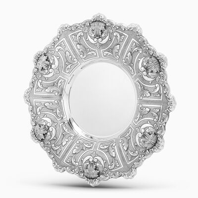 Dor Eliyahu Pesach Plate Medium Sterling Silver 