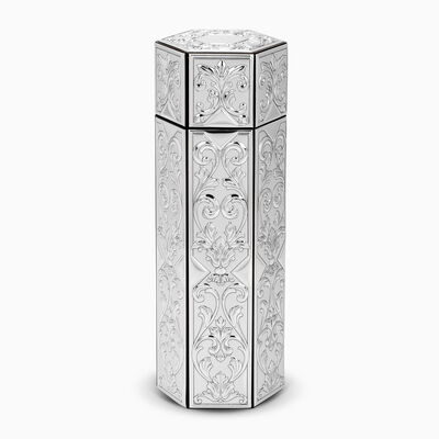 Megillah Esther Case Silver Plated Small 