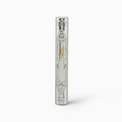 MEZUZA FORMA SILVER PLATED 
