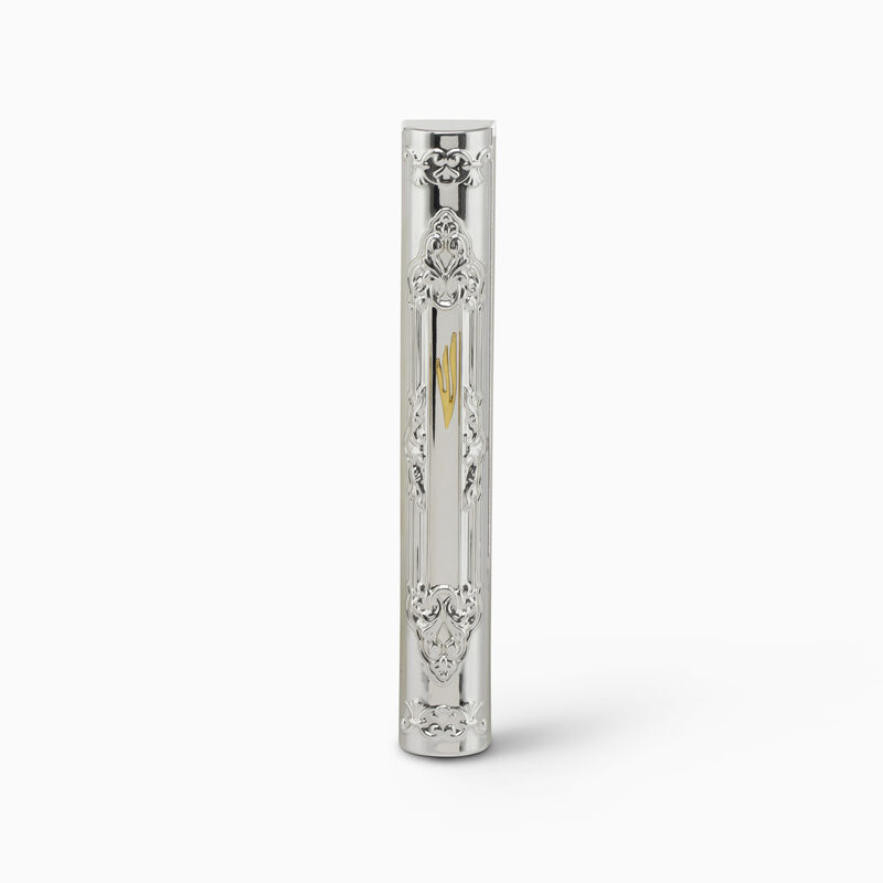 MEZUZA FORMA SILVER PLATED 