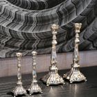 Bellagio Candlesticks Smooth Large Sterling Silver