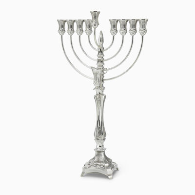 Oriya Menorah Decorated Large 