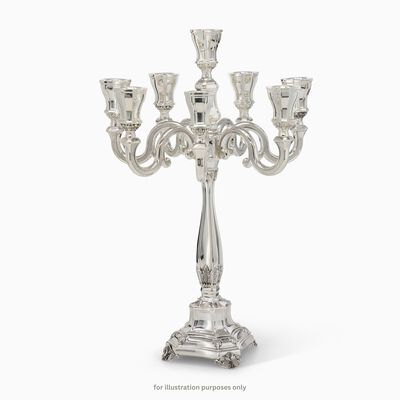 Bakio 5 Branch Smooth Candelabra Small 