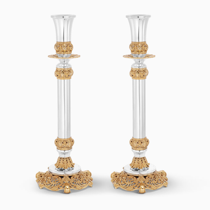 Royal Candlesticks Sterling Silver 