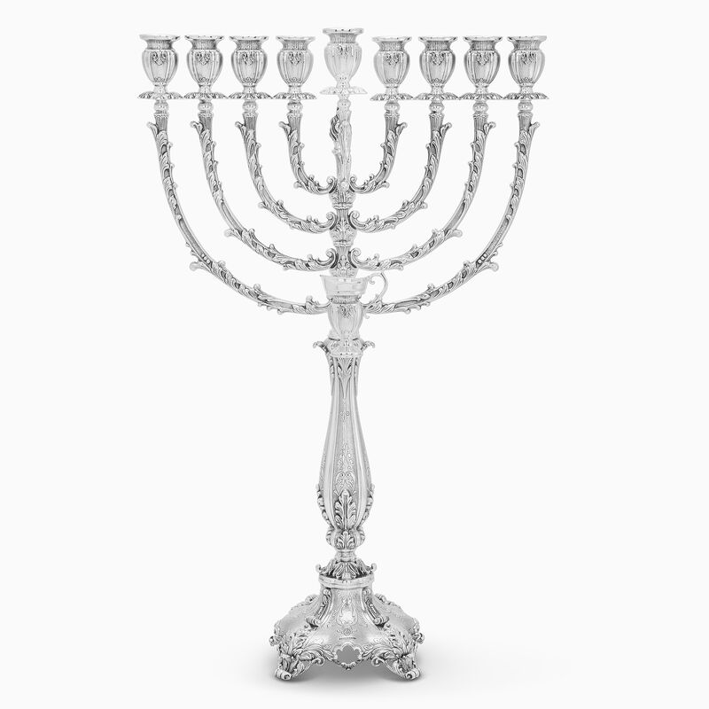 Ibiza Menorah Medium Sterling Silver 