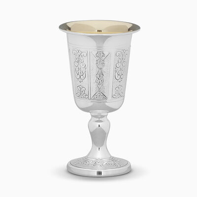 Compilo Kiddush Cup With Stem Sterling Silver 