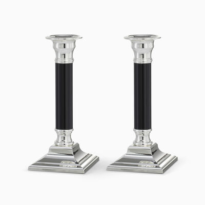 SMITH CANDLESTICKS PLATED 