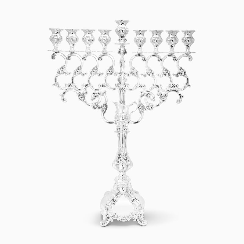 Ben Yehuda Menorah Jumbo Sterling Silver