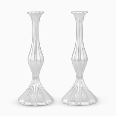 VACALA CANDLESTICKS STERLING SILVER 