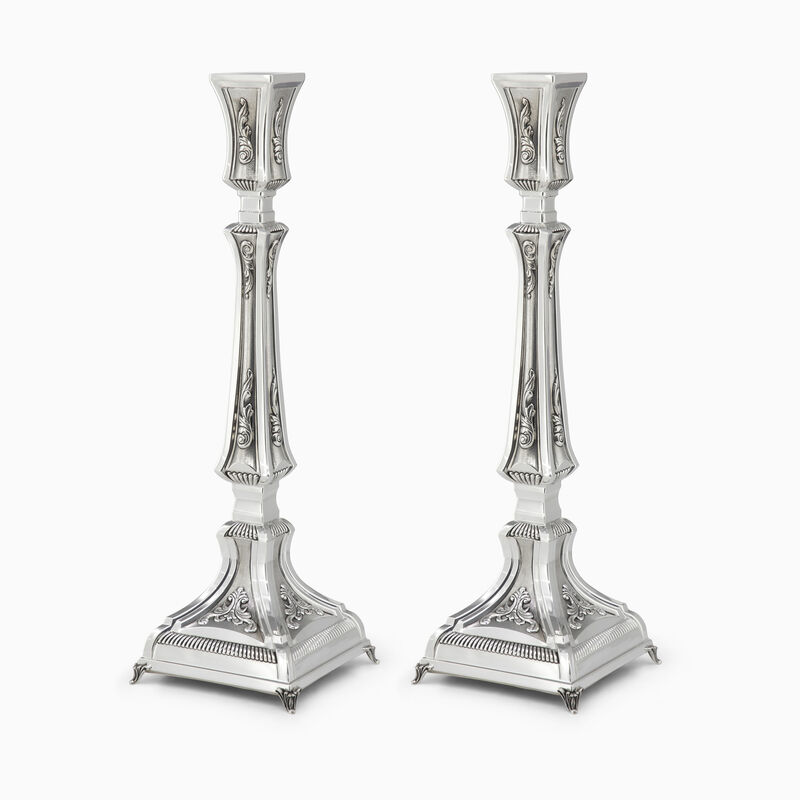 LAGUN CANDELSTICK DECORATED L 