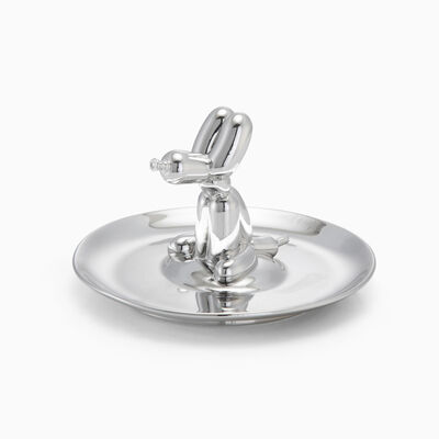 Perry Dog On Silver Tray 