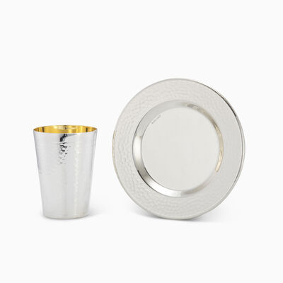 Plated Meringue Plate Cup Set 