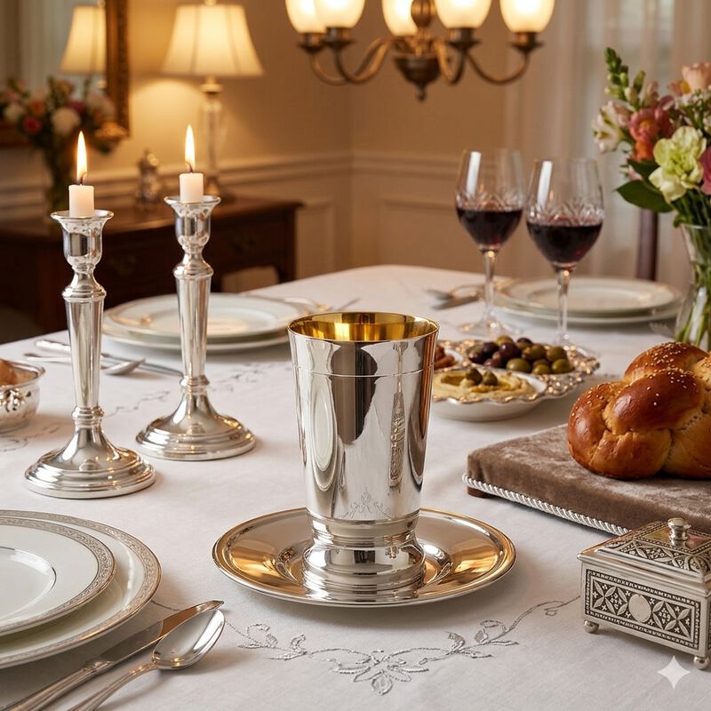 David Cup and Plate Set 