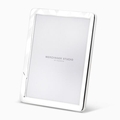 Photo Frame 3D Silver Plated Extra Mirror 