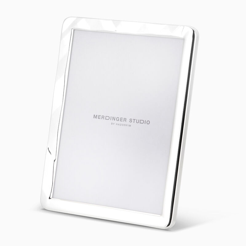 3D Silver-Plated Photo Frame with Extra Mirror
