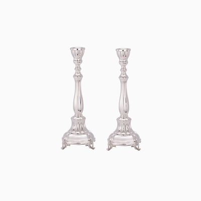 Bellagio Candlesticks Smooth Small Sterling Silver