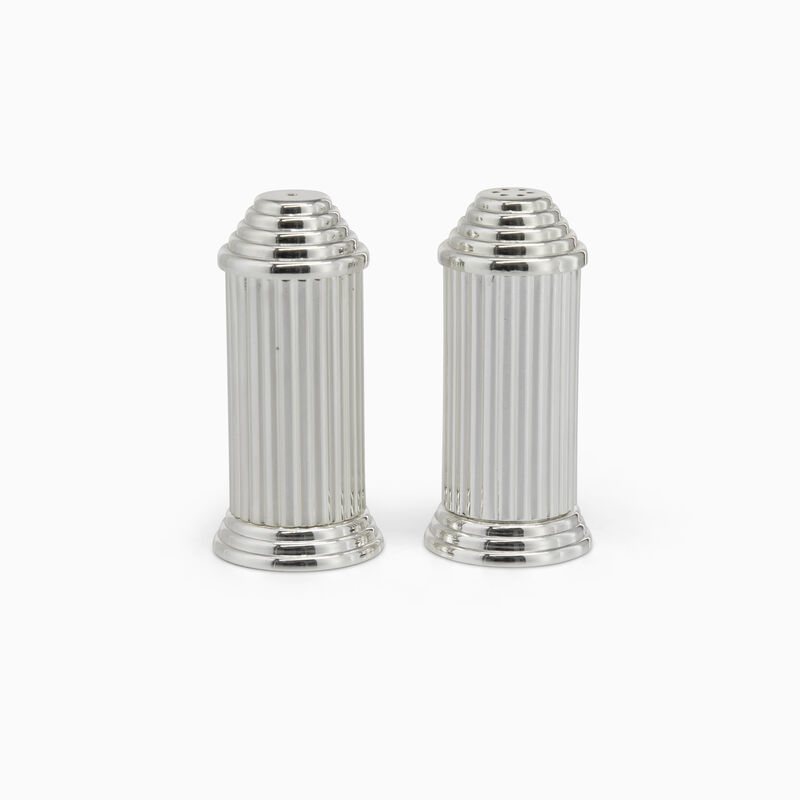 LINYA SALT & PEPPER SET PLATED