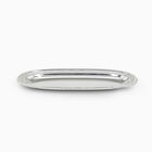 OVAL SERVING TRAY PLATED 