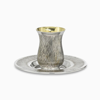 NOTZE CUP + PLATE SET PLATED 