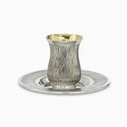 NOTZE CUP + PLATE SET PLATED NOTZE CUP + PLATE SET PLATED