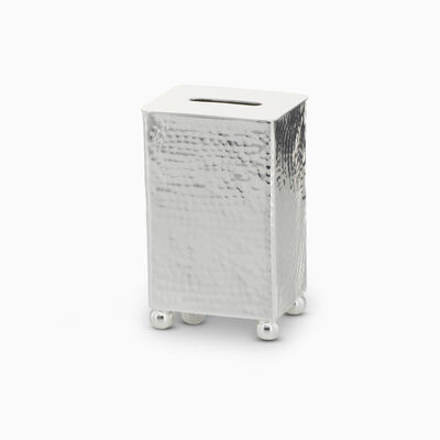 HAMMERING CHARITY BOX PLATED 
