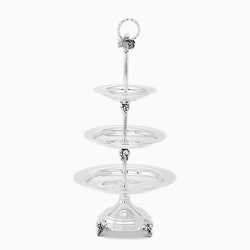Eshkol Anavim Candy Dish Large Sterling Silver 