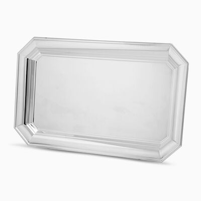 Bagatelle Rectangle Silver Plated Tray Small 