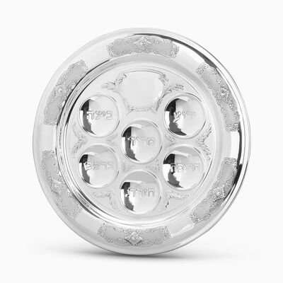 RECTANGLE SMOOTH SEDER PLATE - 