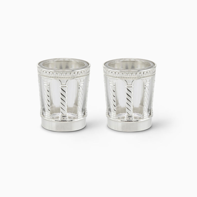 SET/2 CUPS FOR CANDLESTICKS 