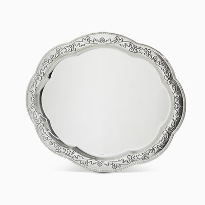 YOSEMITE OVAL TRAY (AG) PLATED 